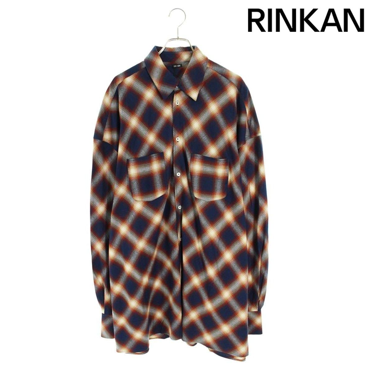 レシス 25AW BIAS MEGA FLANNEL バイアスチェックオーバーサイズ長袖
