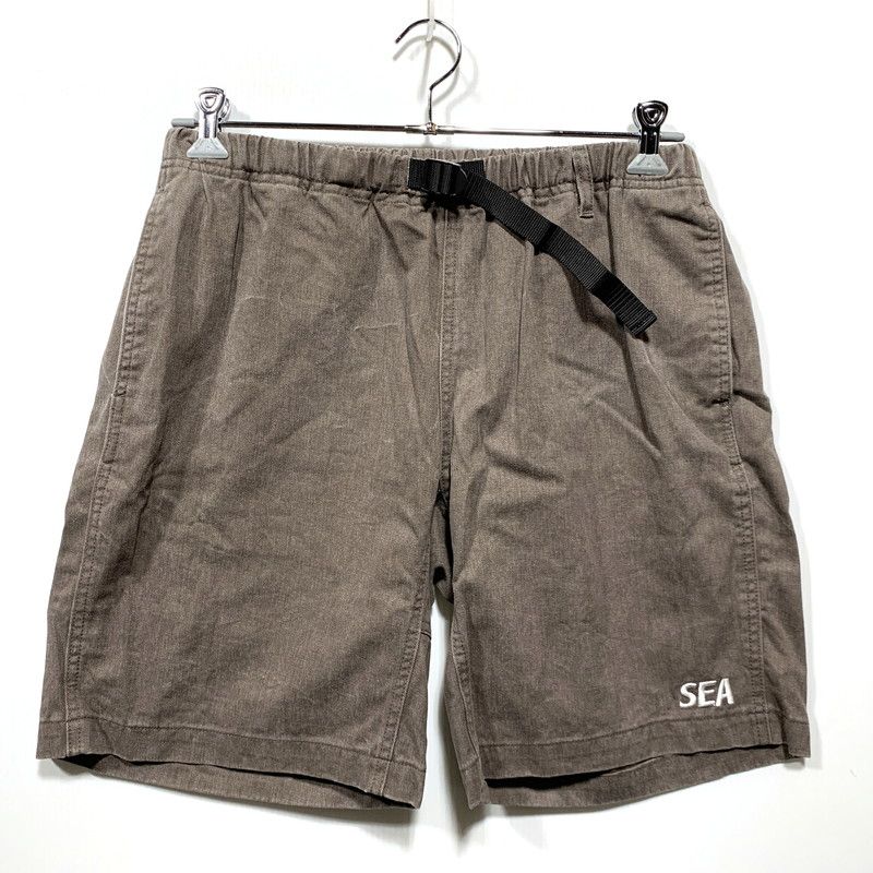 【中古品】 WIND AND SEA ウィンダンシー COTTON EASY SHORTS WDS-O-ESPT-25-Q3-PT-01 コットン イージー ショートパンツ 【153-260628-as-16-izu】