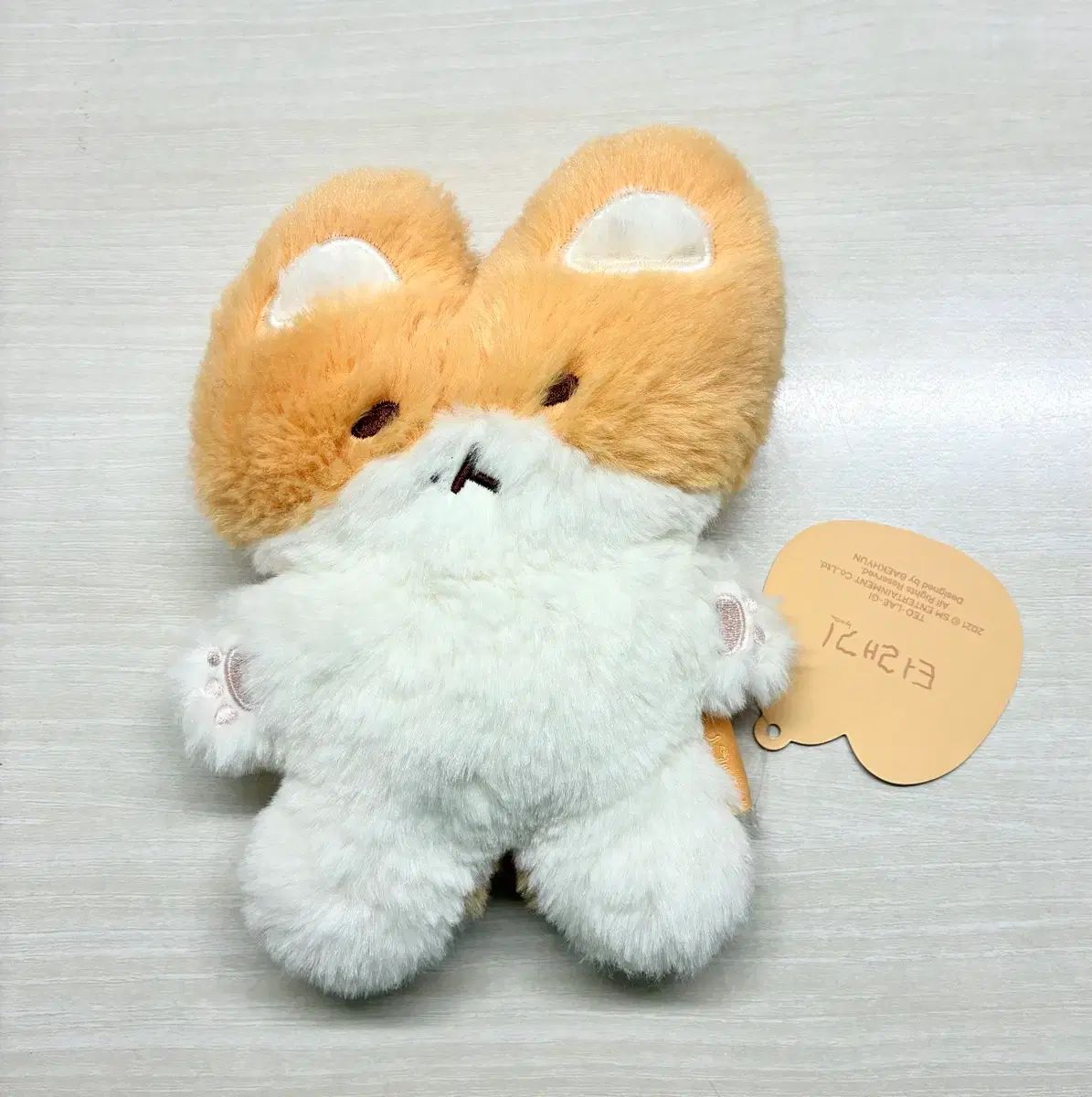 【送料込み】EXO ベクヒョン（BAEKHYUN） TEOLAEGI ぬいぐるみ マグネット 「너가 나를 지켜야 돼」トレカ 出品