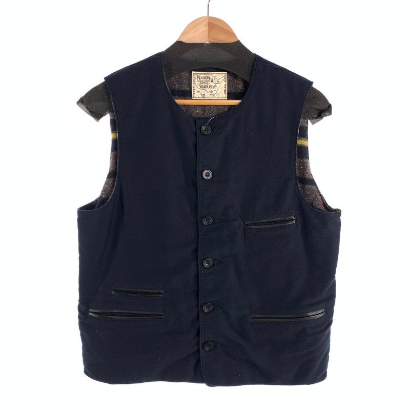 【中古品】 SUGAR CANE LOT132 VEST シュガーケーン ベスト ブランド 古着 【145-260628-gm-08-fuz】