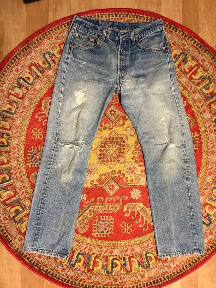 アメリカ製 90s LEVI'S 501xx ダメージ ヴィンテージ