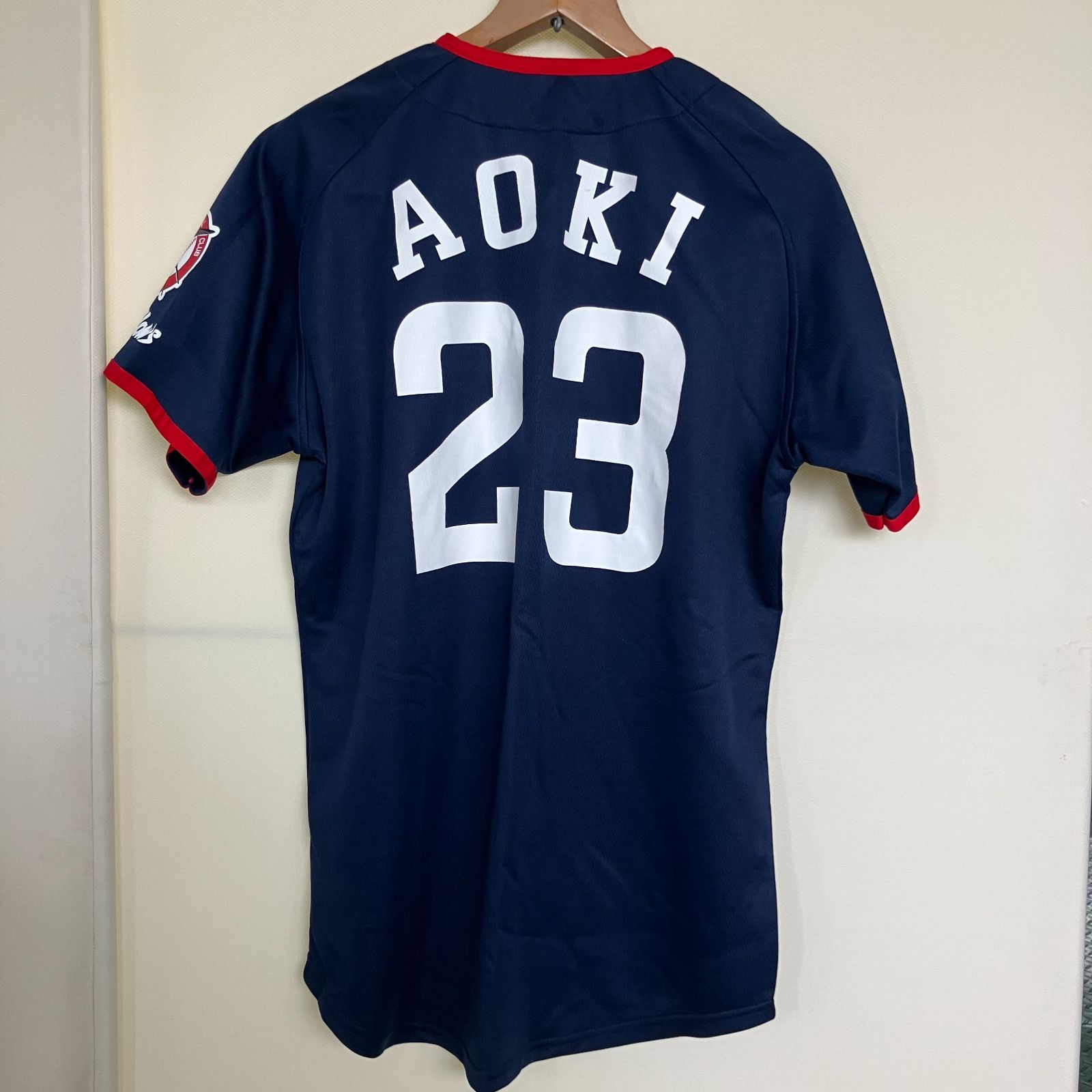 東京ヤクルトスワローズ 青木宣親 背番号23番 レプリカユニフォーム 紺