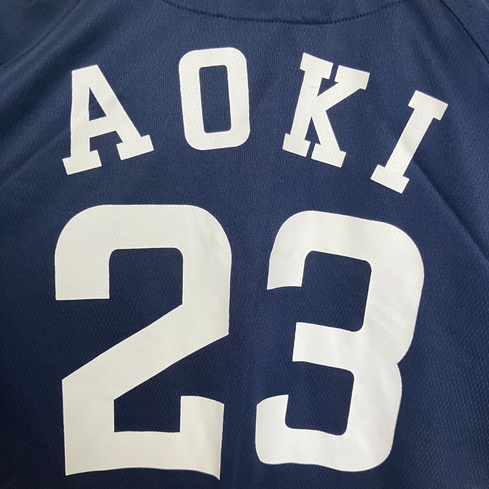 東京ヤクルトスワローズ 青木宣親 背番号23番 レプリカユニフォーム 紺
