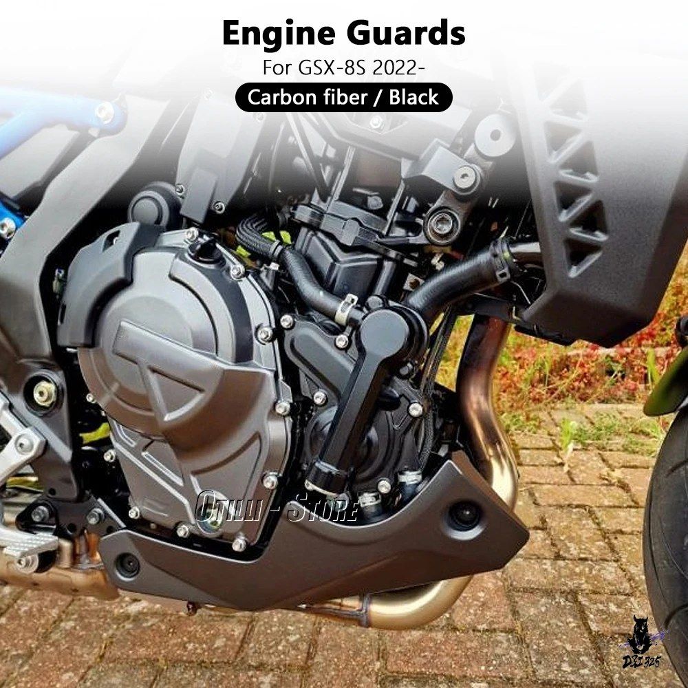 スズキGSX-8S 2022-2024 用 エンジンガード サイドプロテクター