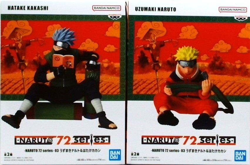 NARUTO 72series うずまきナルト はたけカカシ 8体セット NARUTO 72 series- 03 うずまきナルト＆はたけカカシ 2体セット - メルカリ