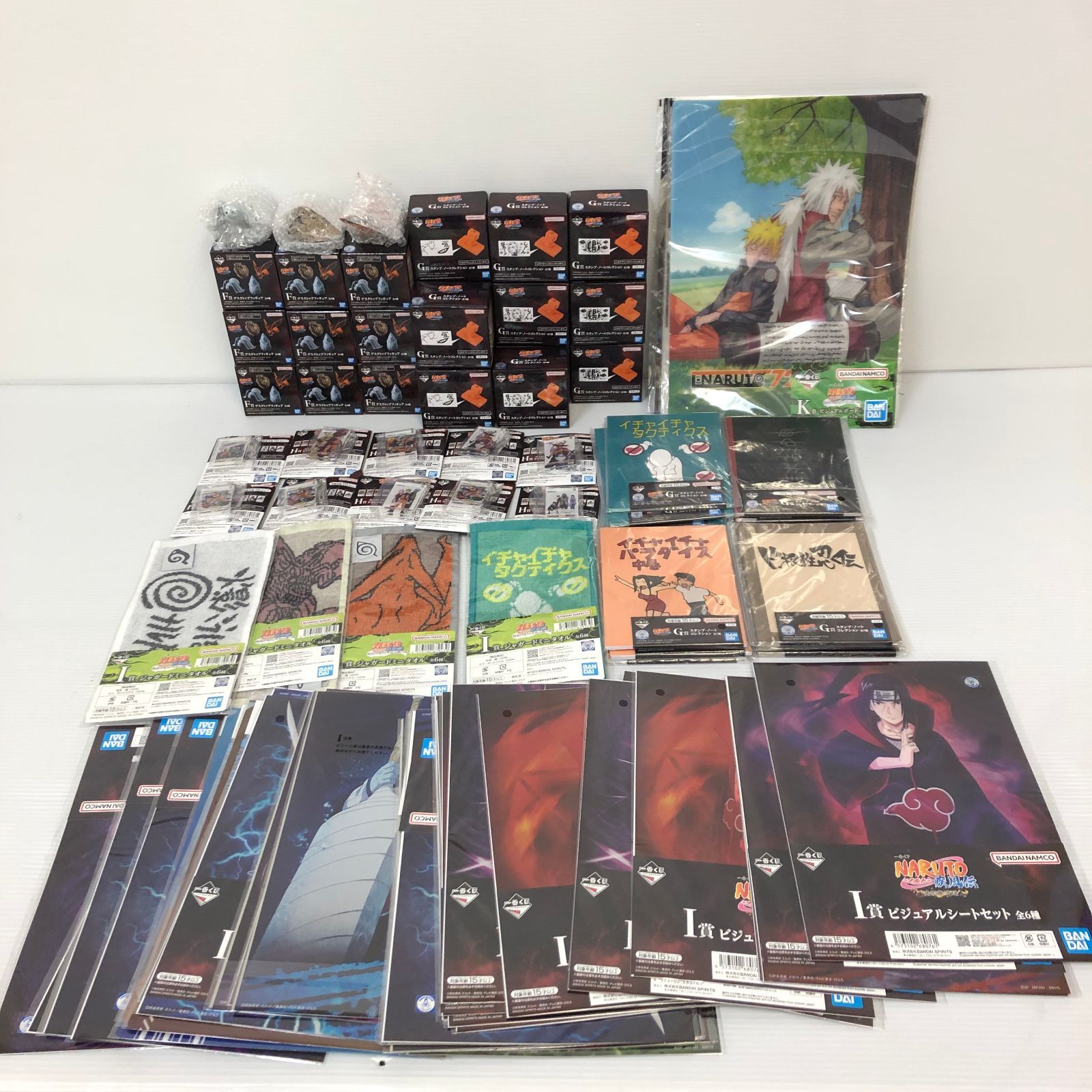 △100 一番くじ ナルト 疾風伝 風影奪還編 グッズ 下位賞まとめ 中古品