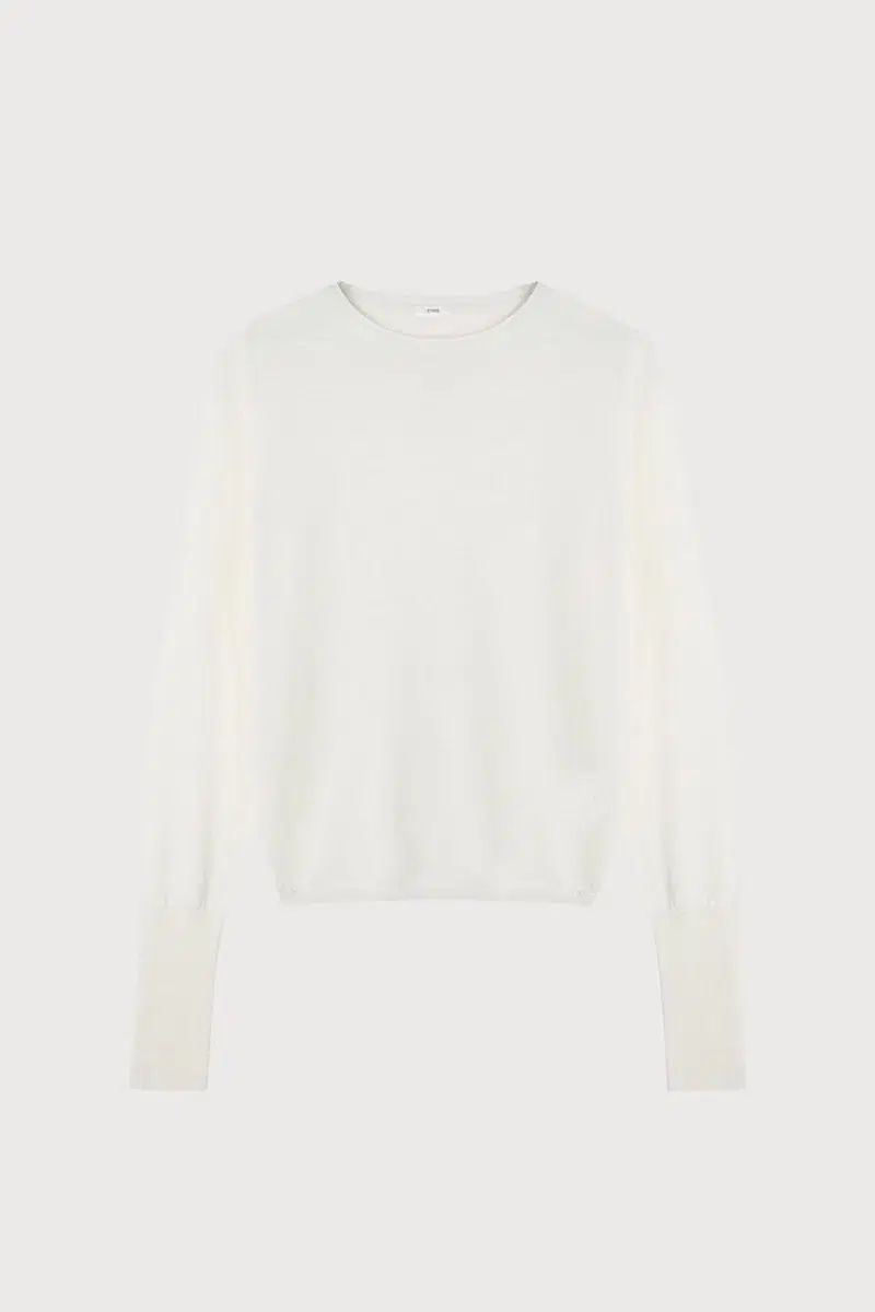 エートス ニット LIGHT ROUND NECK KNIT
