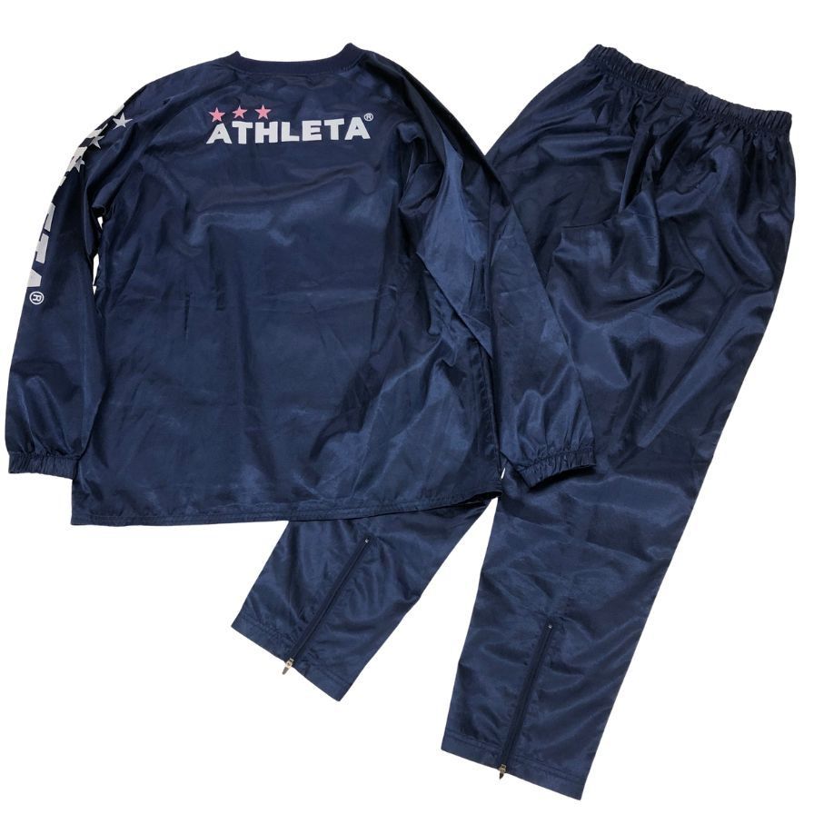 アスレタ セットアップ ネイビー メンズ サイズM ATHLETA 【AFB7
