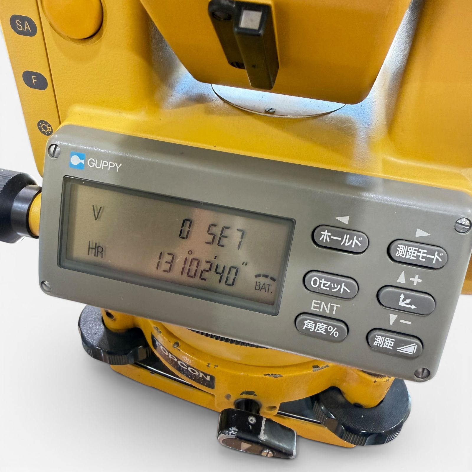 トランシット（測量器）Topcon Guppy GTS-3 ◇TOPCON◇GUPPY GTS-3 トプコン 測量機器 通電のみ確認 中古 - メルカリ