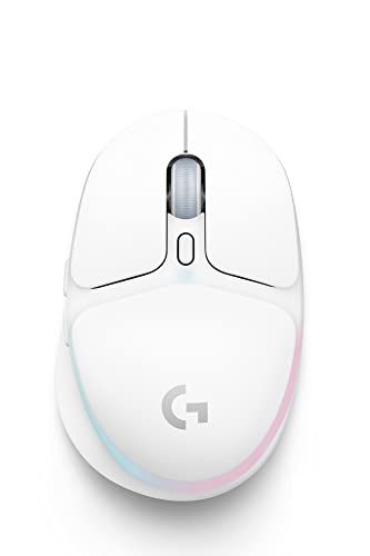 Logicool G ゲーミングマウス G705 ワイヤレス マウス LIGHTSPEED Bluetooth 2種類無線接続に対応 LIGHTSYNC RGB 85g 軽量 PC windows mac ホワイト G705WL 国内正規品ｍａ