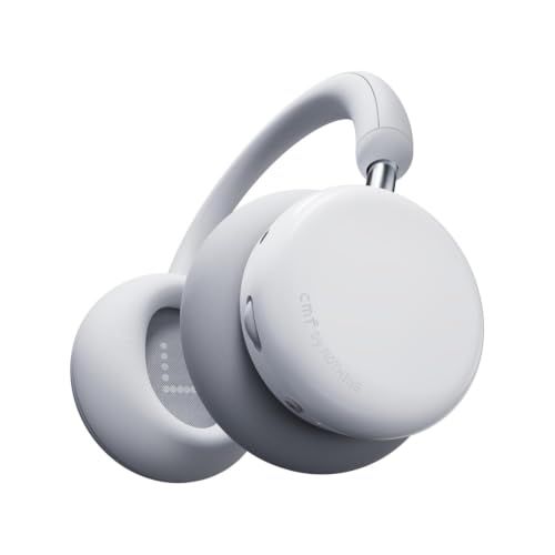 CMF by Nothing Headphone Pro ヘッドホン Bluetooth 5.4 ワイヤレス【最大100時間再生 ノイズキャンセリング 空間オーディオ】 オーバーイヤー 有線 無線 両用 ヘッドフォン マイク内蔵 ハイレゾ 軽量 LDAC ｍａ