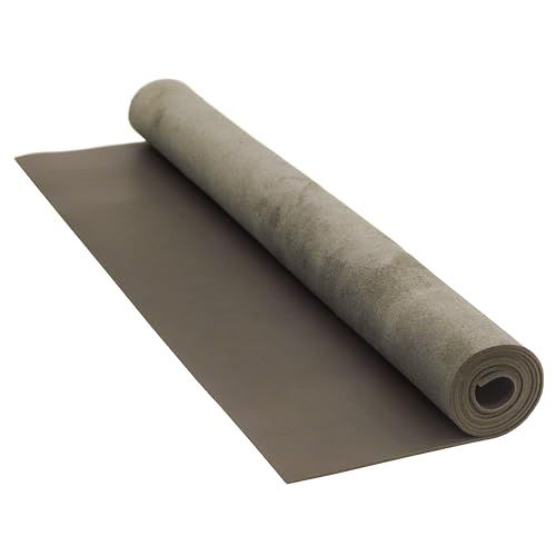 イタリアンレザー 本革(牛革) はぎれ チャコールグレー 薄い1.2mm 42×90cm(巻き) 1巻ｍａ 7,024円
