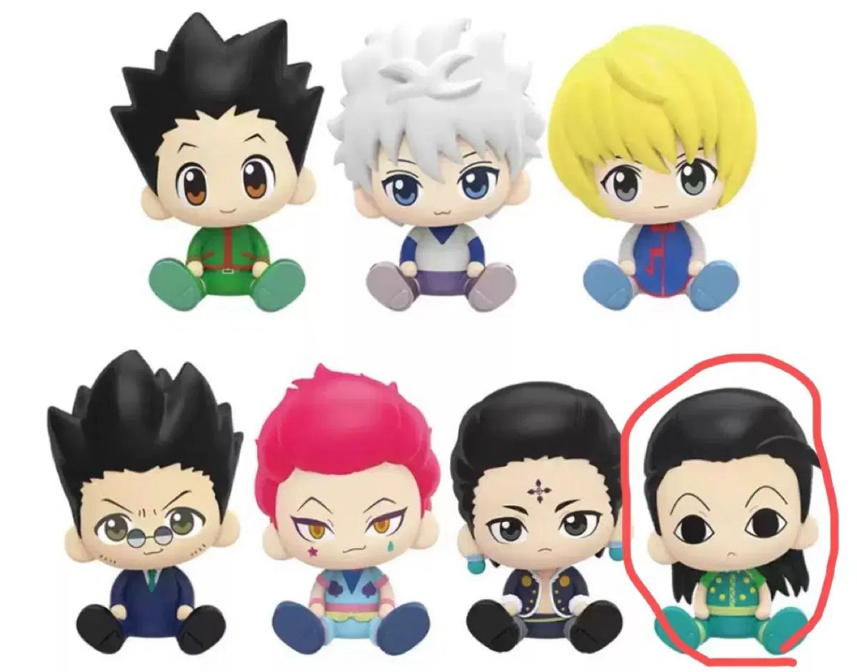 未開封 HUNTER×HUNTER イルミ おすわり フィギュア nullset セット
