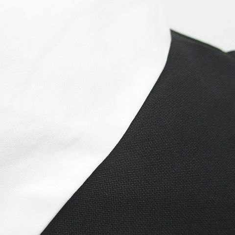 MACHATT マチャット 半袖 ブラウス シャツ ブラック マチャット MACHATT 半袖 カットソー ブラウス F 黒系 ブラック 切替