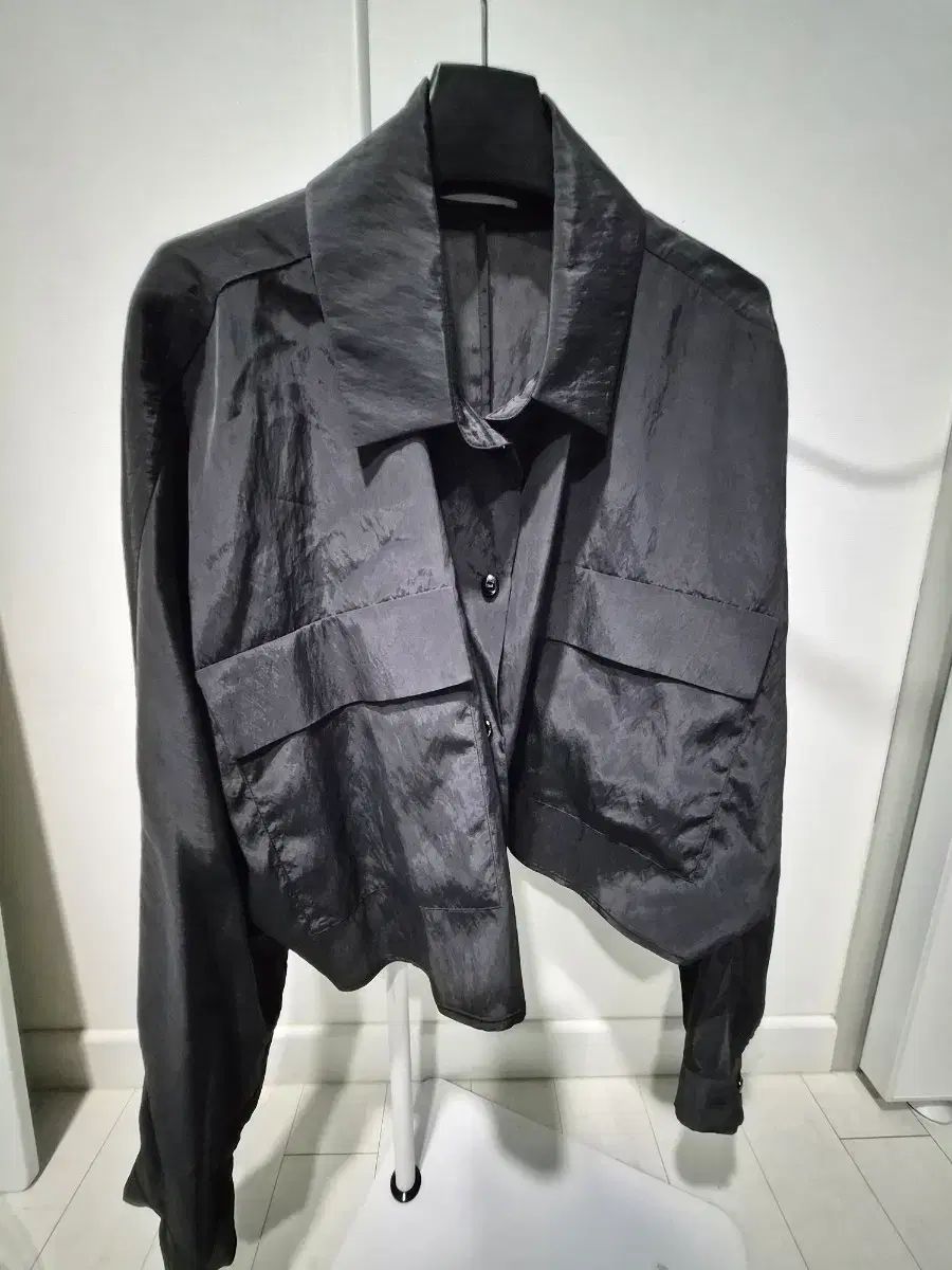 the CASHMERE クリンクル ドールマン ジャケット