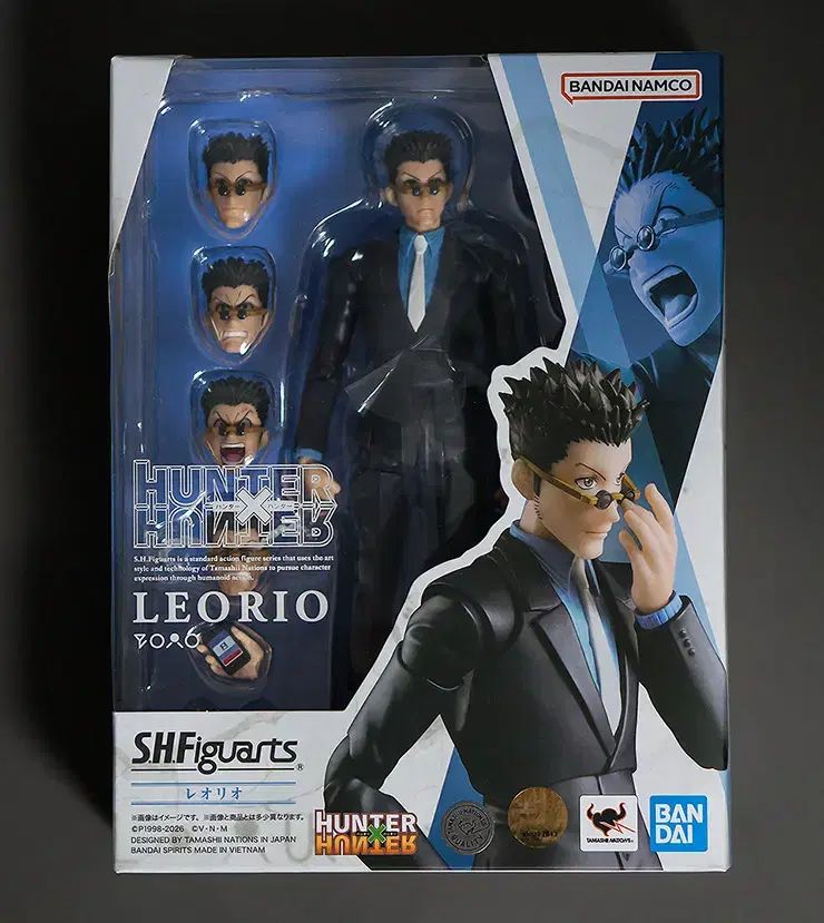 バンダイSHF レオリオ HUNTER×HUNTER フィギュア 未開封