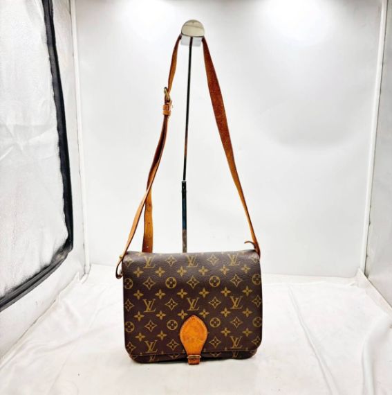 【送料無料】LOUIS VUITTON カルトシエール MM M51252 モノグラム ショルダーバッグ SL0959 ヴィンテージ フランス製 現状品 14,200円