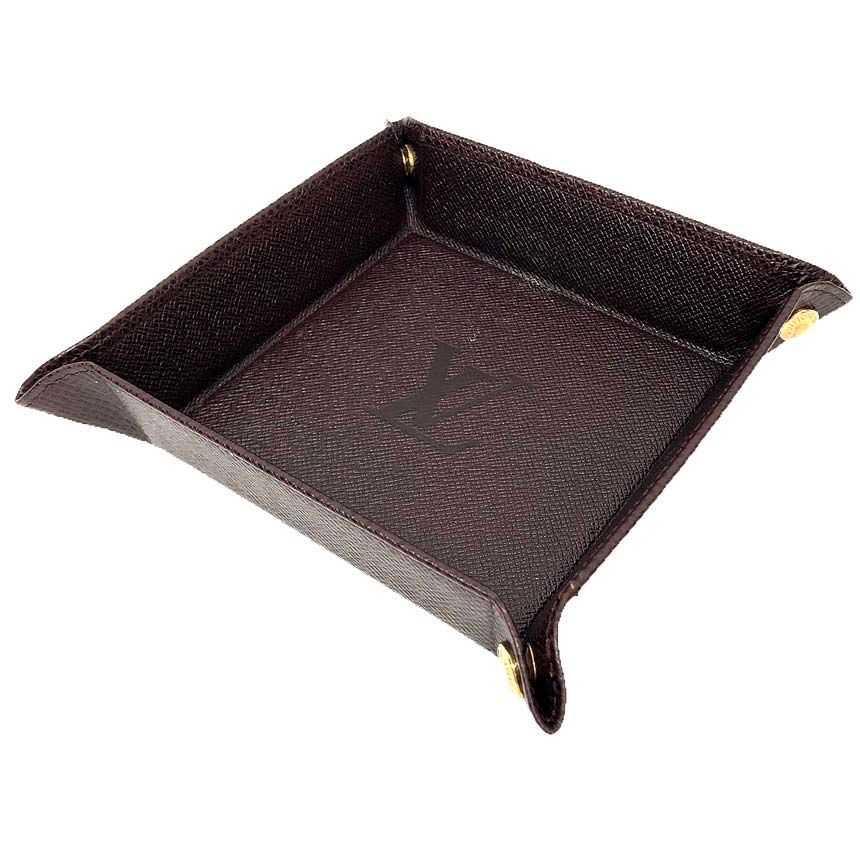 LOUIS VUITTON ルイヴィトン タイガ ヴィドポッシュ ボヤージュ VIDE POCHE VOYAGE 小物入れ トレー アカージュ M30316 アクセサリートレイ 美品 aq13016