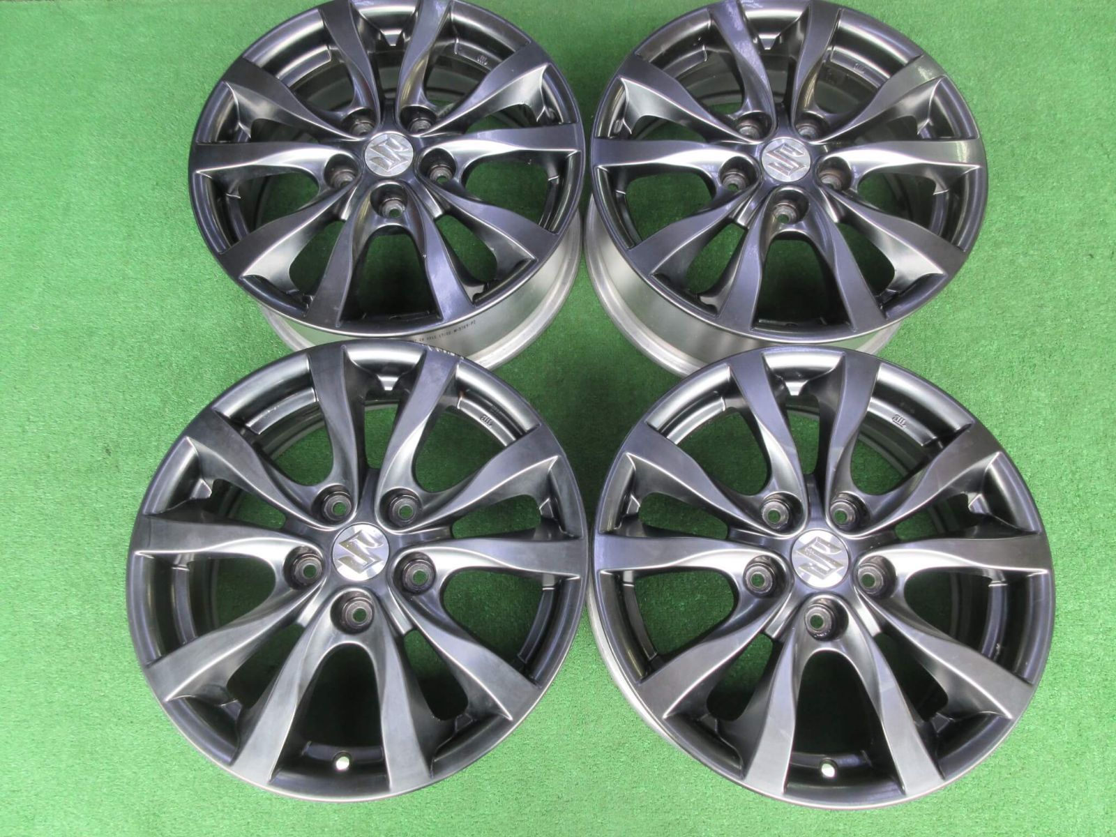 スズキ　Ｚ３１系スイフトスポーツ純正ホイール　6J-16 5H114.3 +50　エンケイ製モデルになります♪