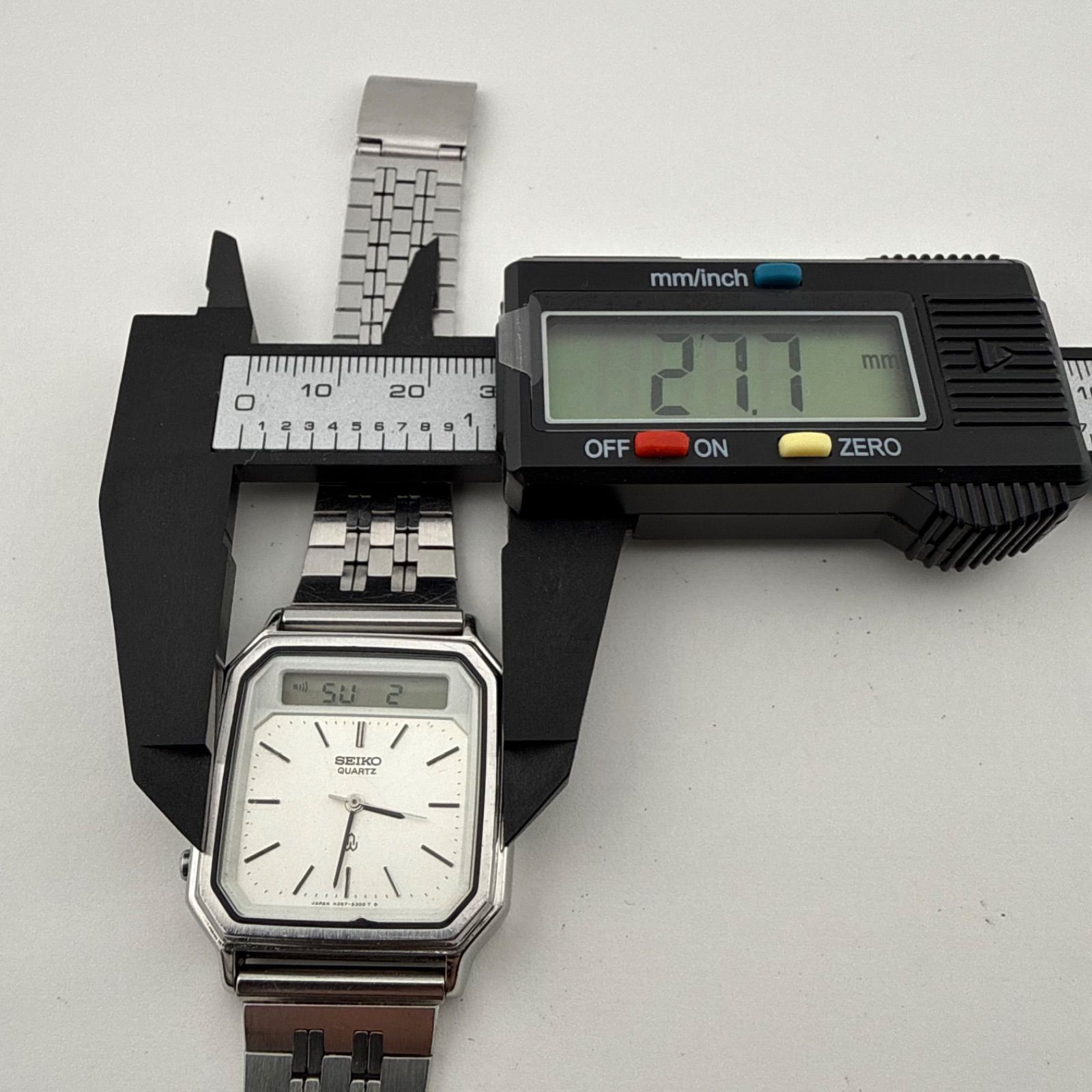 SEIKO H357-5170 セイコー アナデジ メンズ 腕時計 クォーツ 稼働品