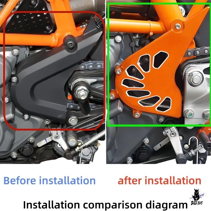 KTM DUKE 125/200/250/390 用 バイクチェーンボックス チェーン保護カバー 7,650円