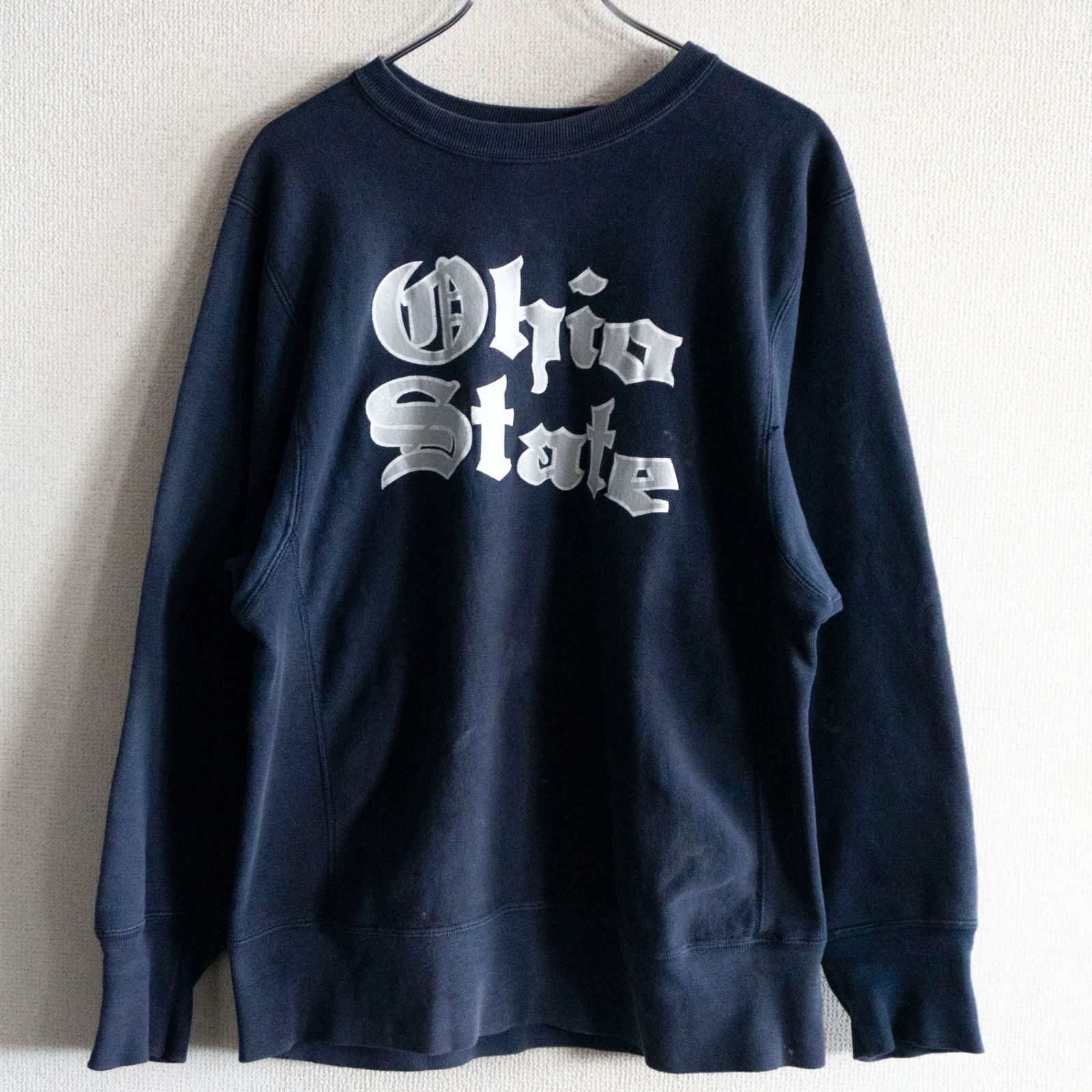 トップス Champion Ohio State reverseweave 80s 80s/USA製】CHAMPION【OHIO STATE REVERSE WEAVE リバースウィーブ
