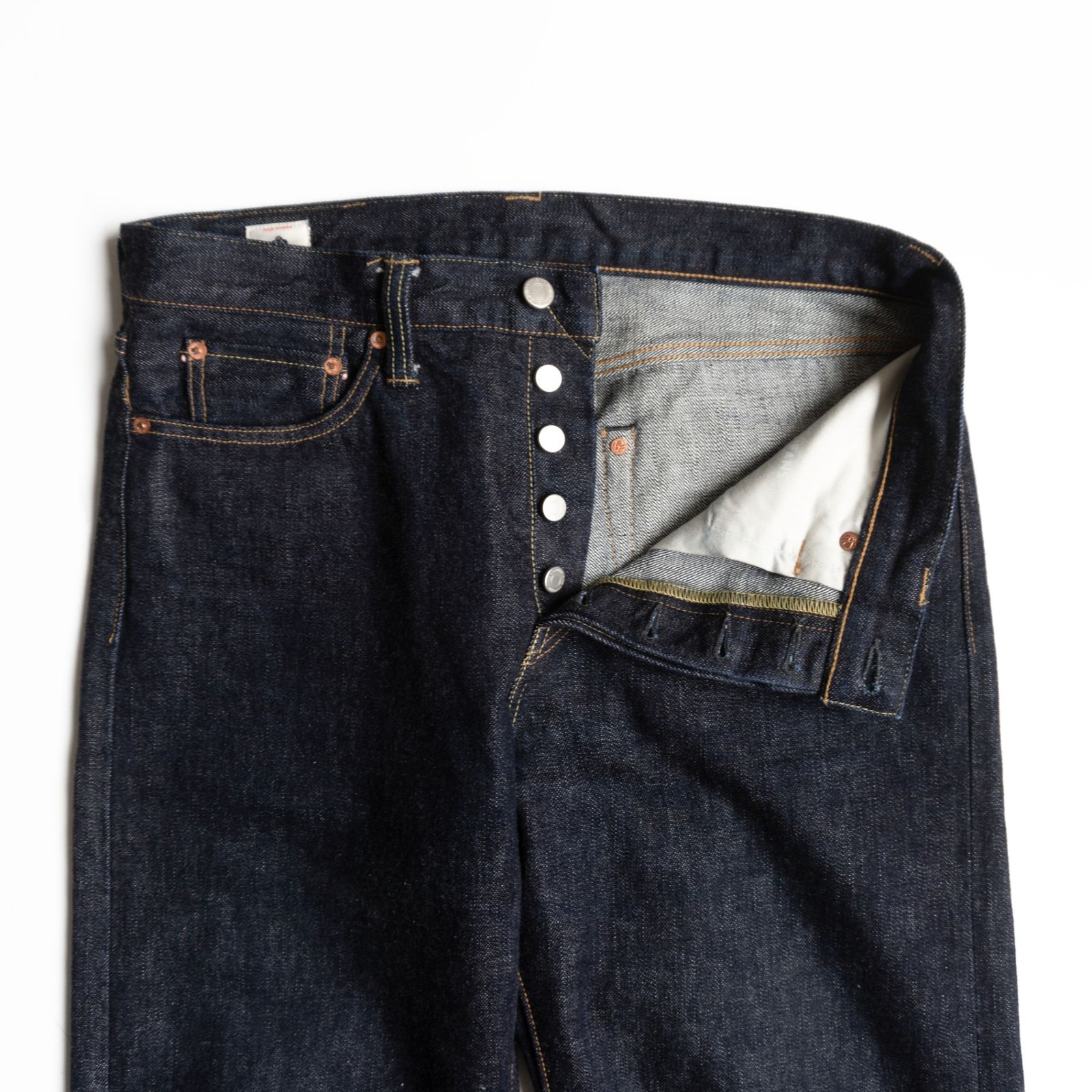 美品/濃紺】 桃太郎ジーンズ【#100 CLASSIC STRAIGHT 15.7oz】W32
