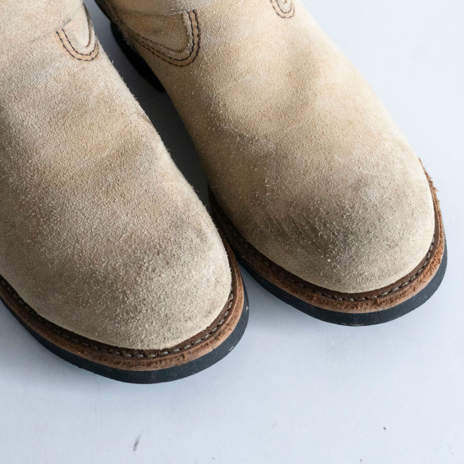 05年製】REDWING【8268/スウェードエンジニアブーツ】US9 D レッド 