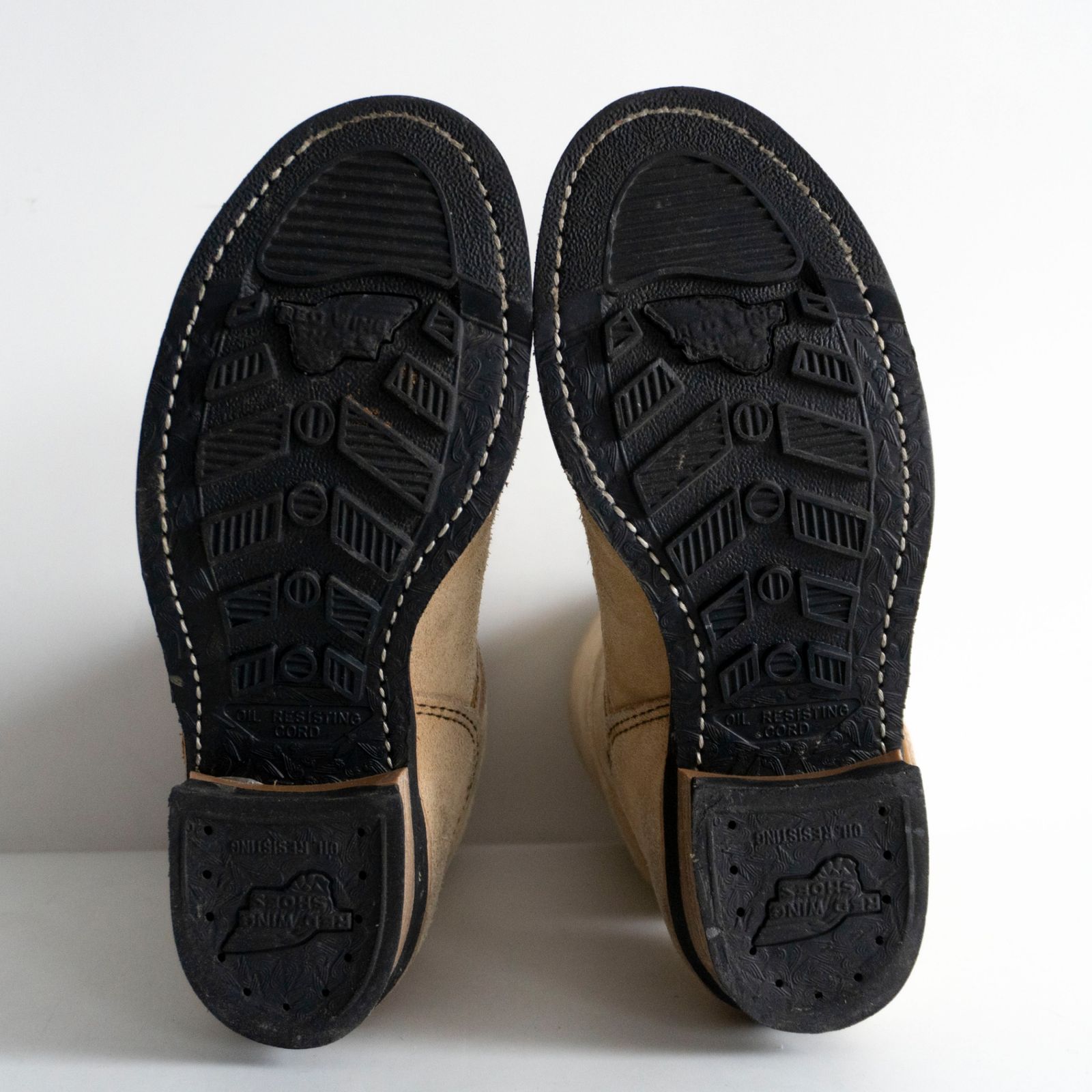 05年製】REDWING【8268/スウェードエンジニアブーツ】US9 D レッド 