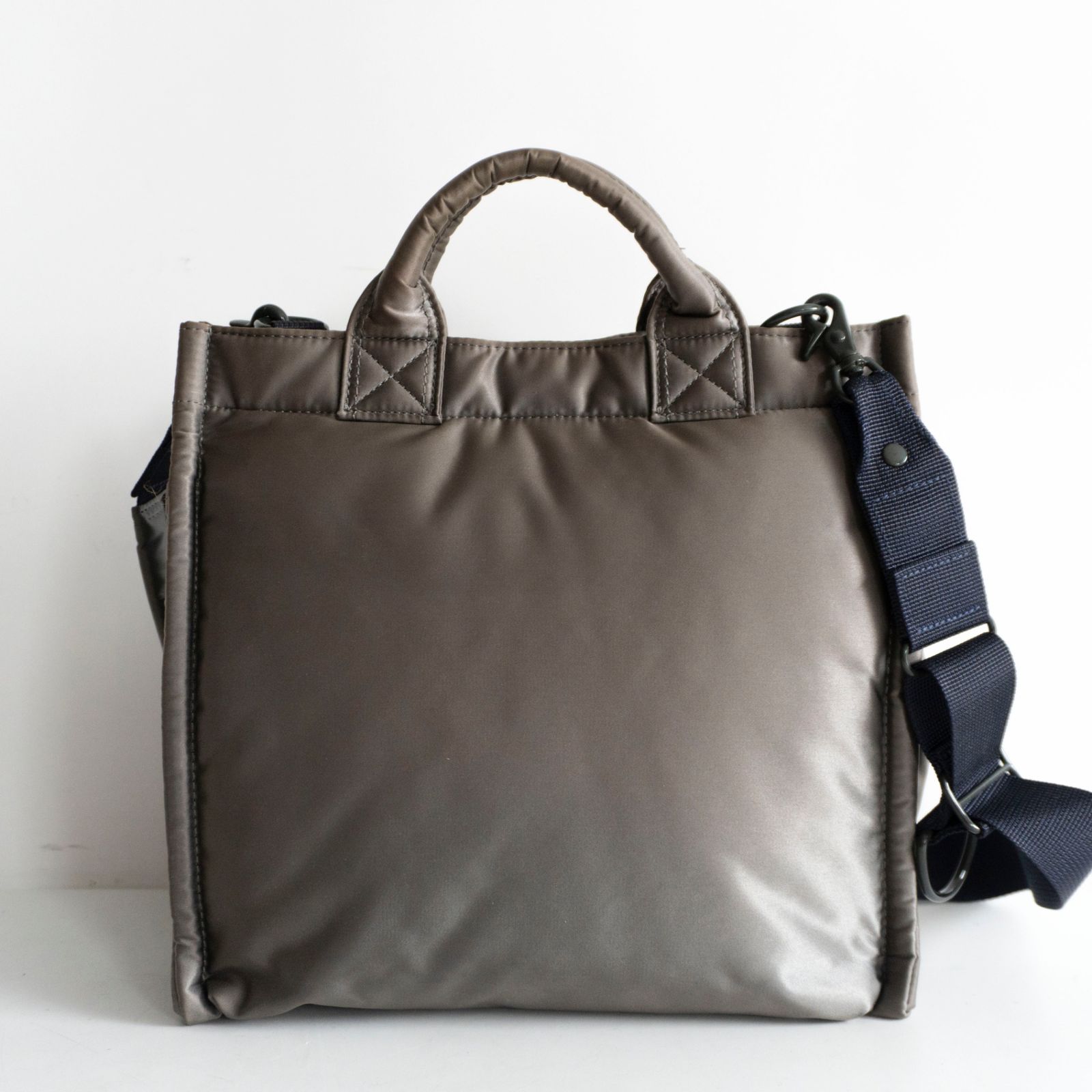 ポーターPXタンカー 2wayトートバッグ シルバーグレー 人気】PORTER 