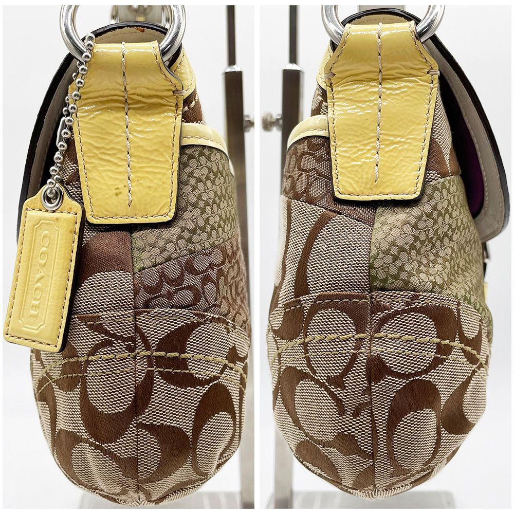 COACH コーチ ソーホー SOHO ワンショルダーバッグ キャンバス パッチ