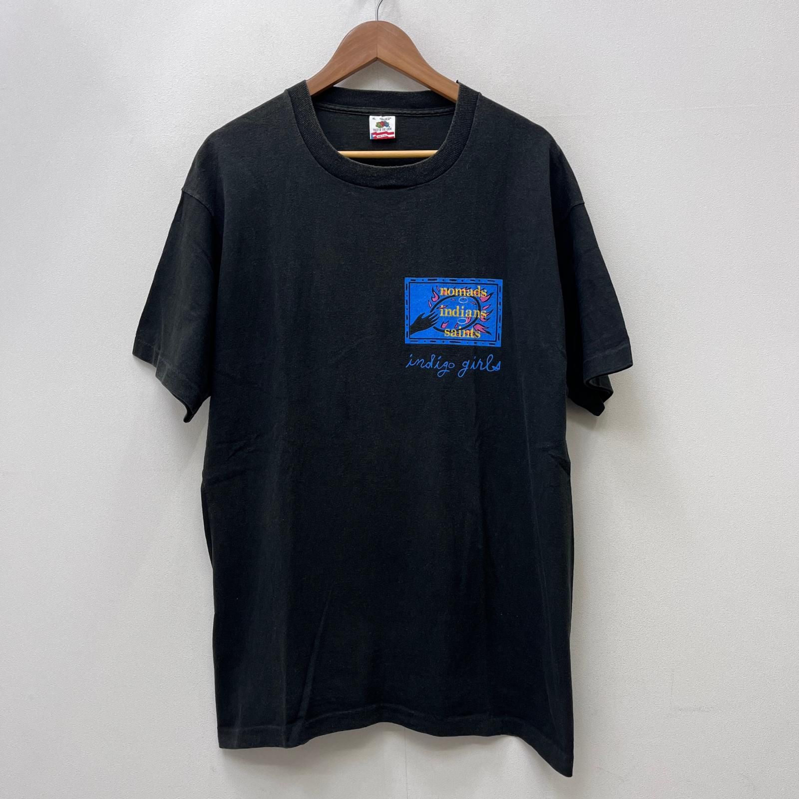 【加古川店】 中古 FRUIT OF THE LOOM | フルーツオブザルーム 半袖Ｔシャツ INDIGO GIRL TEE ブラック サイズ：XL 【101】