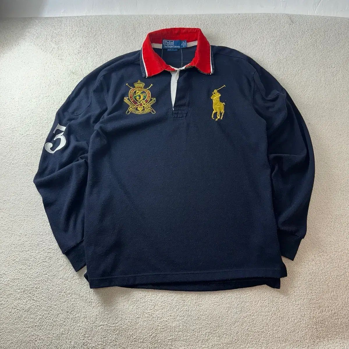 95 POLO RALPH LAUREN ビックポニー ラグビーシャツ