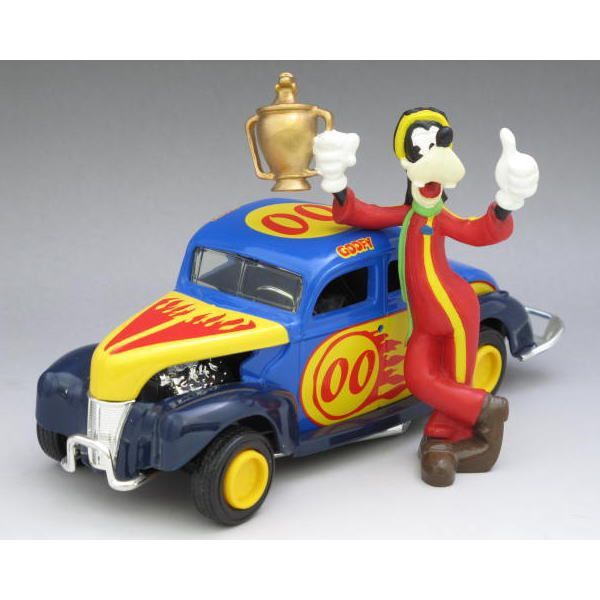 ★未使用★　ディズニー　グーフィー　ダイキャストカー　Winner's Circle　貯金箱　Ertl社　1998年　箱あり　GF00370