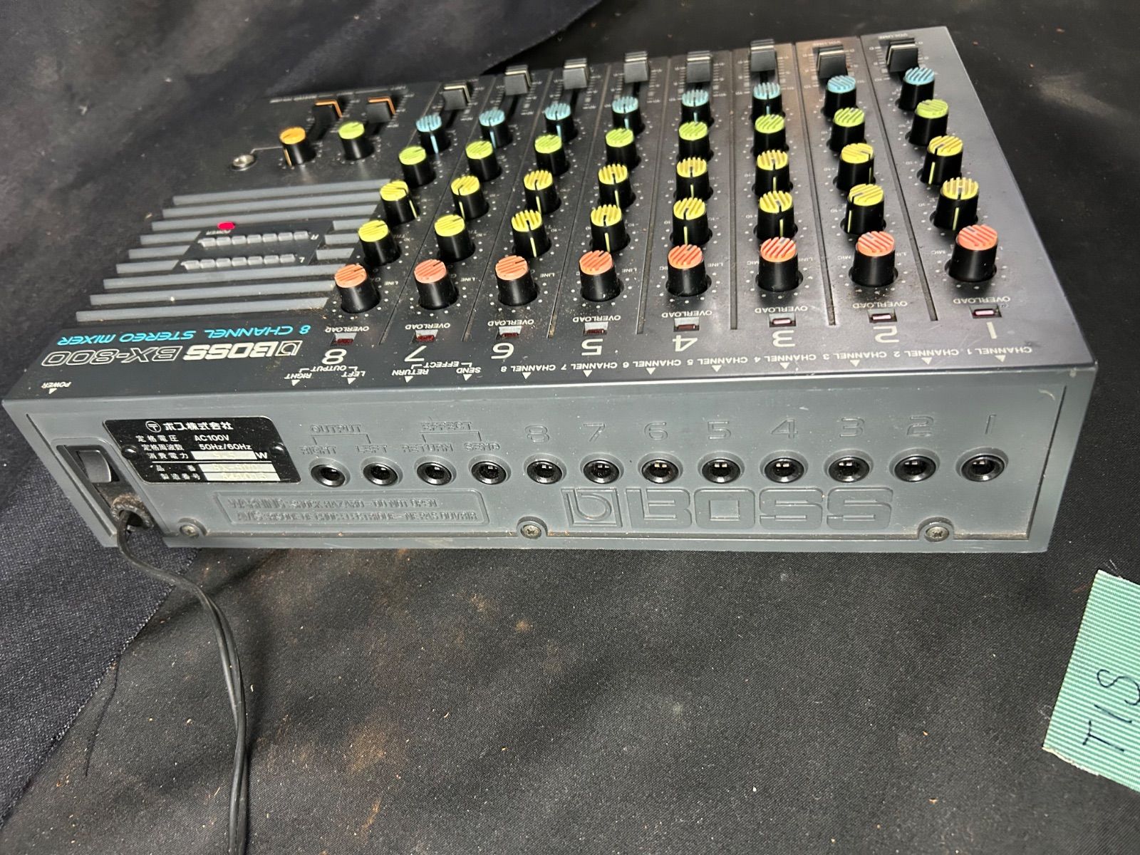 BOSS BX-800 8チャンネル ステレオミキサー ボス ヴィンテージ
