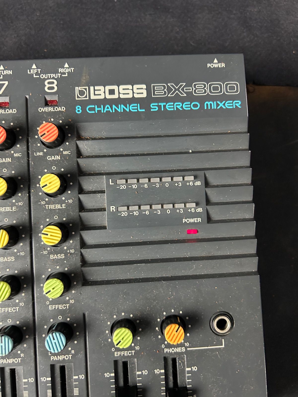 BOSS BX-800 8チャンネル ステレオミキサー ボス ヴィンテージ