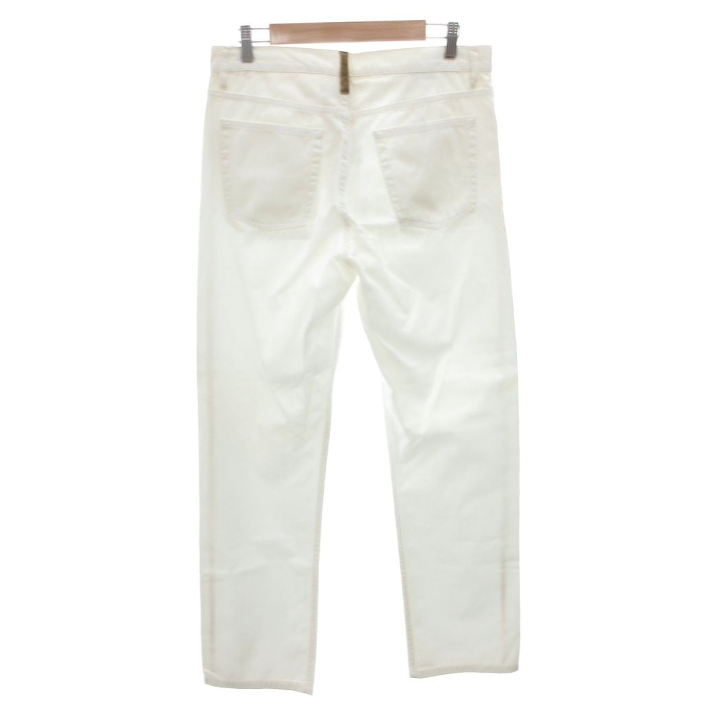 ロロピアーナ Loro Piana ストレートパンツ スラックス コットン 32 白