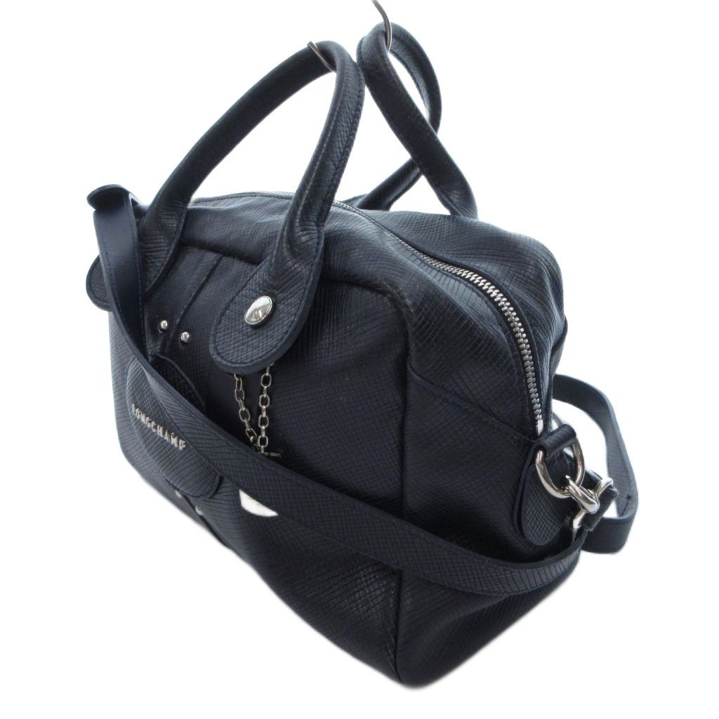 ロンシャン LONGCHAMP クアドリ 2WAY ショルダーバッグ ハンド ロゴ