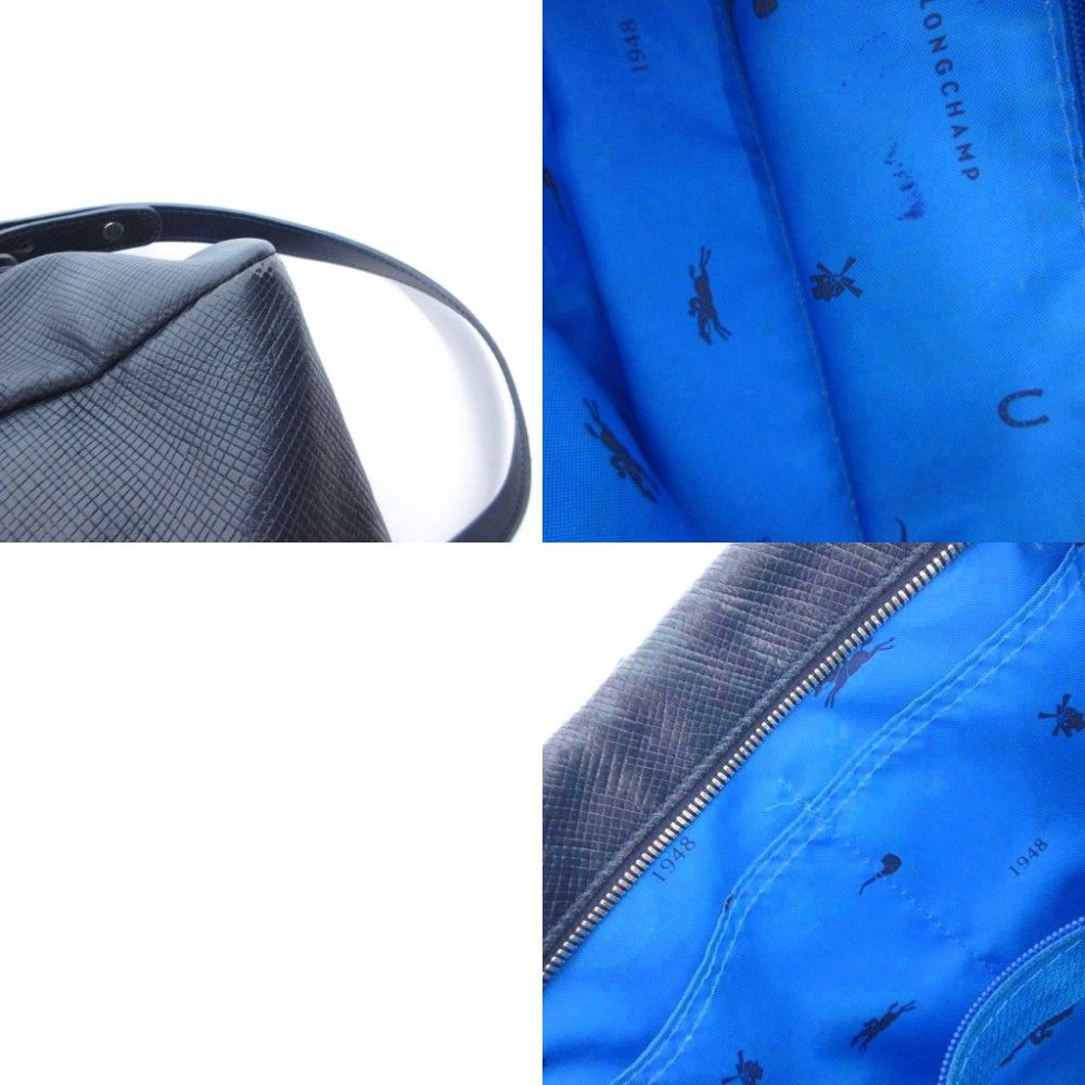 ロンシャン LONGCHAMP クアドリ 2WAY ショルダーバッグ ハンド ロゴ