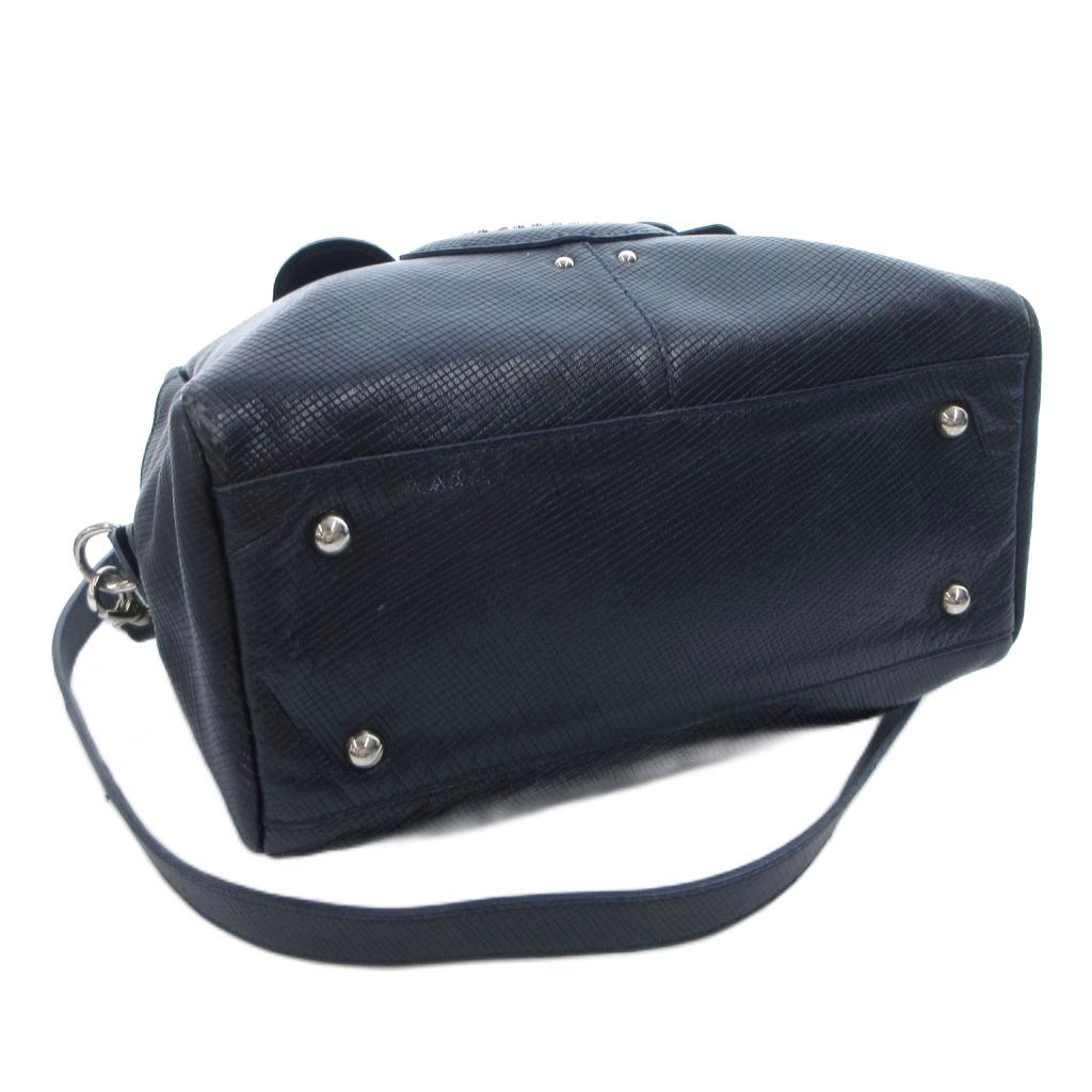 ロンシャン LONGCHAMP クアドリ 2WAY ショルダーバッグ ハンド ロゴ