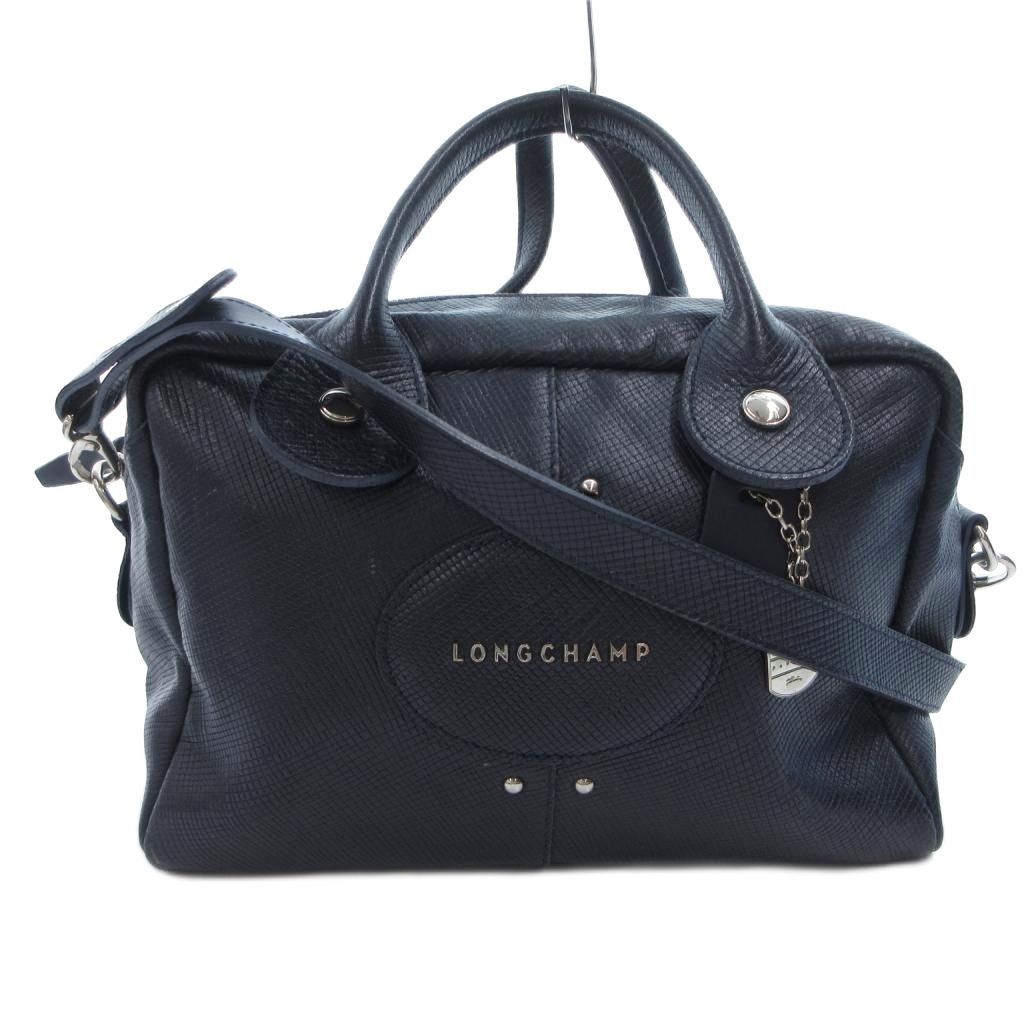 ロンシャン LONGCHAMP クアドリ 2WAY ショルダーバッグ ハンド ロゴ
