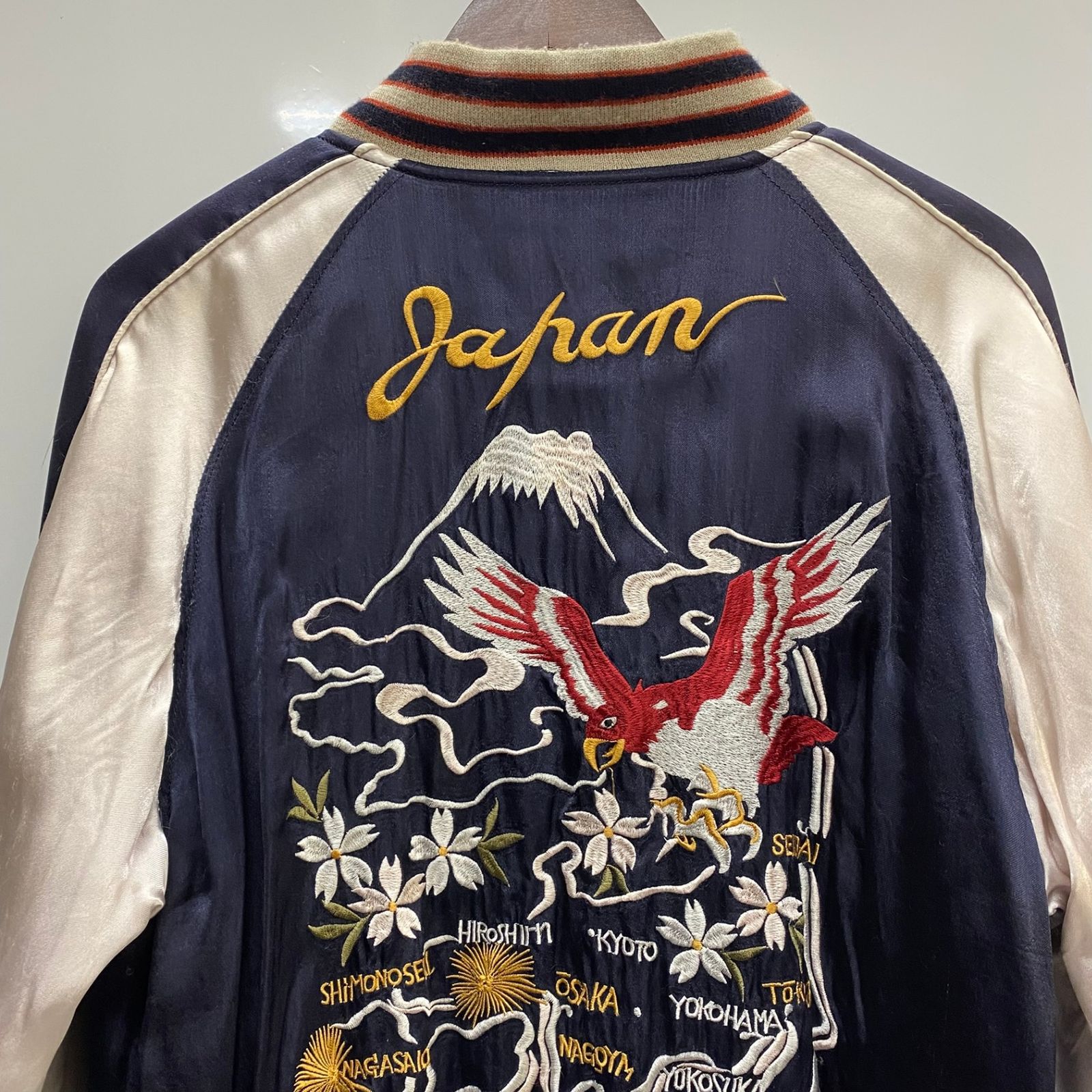 ヒューストン HOUSTON スカジャン ''JAPAN'' スーベニアジャケット C