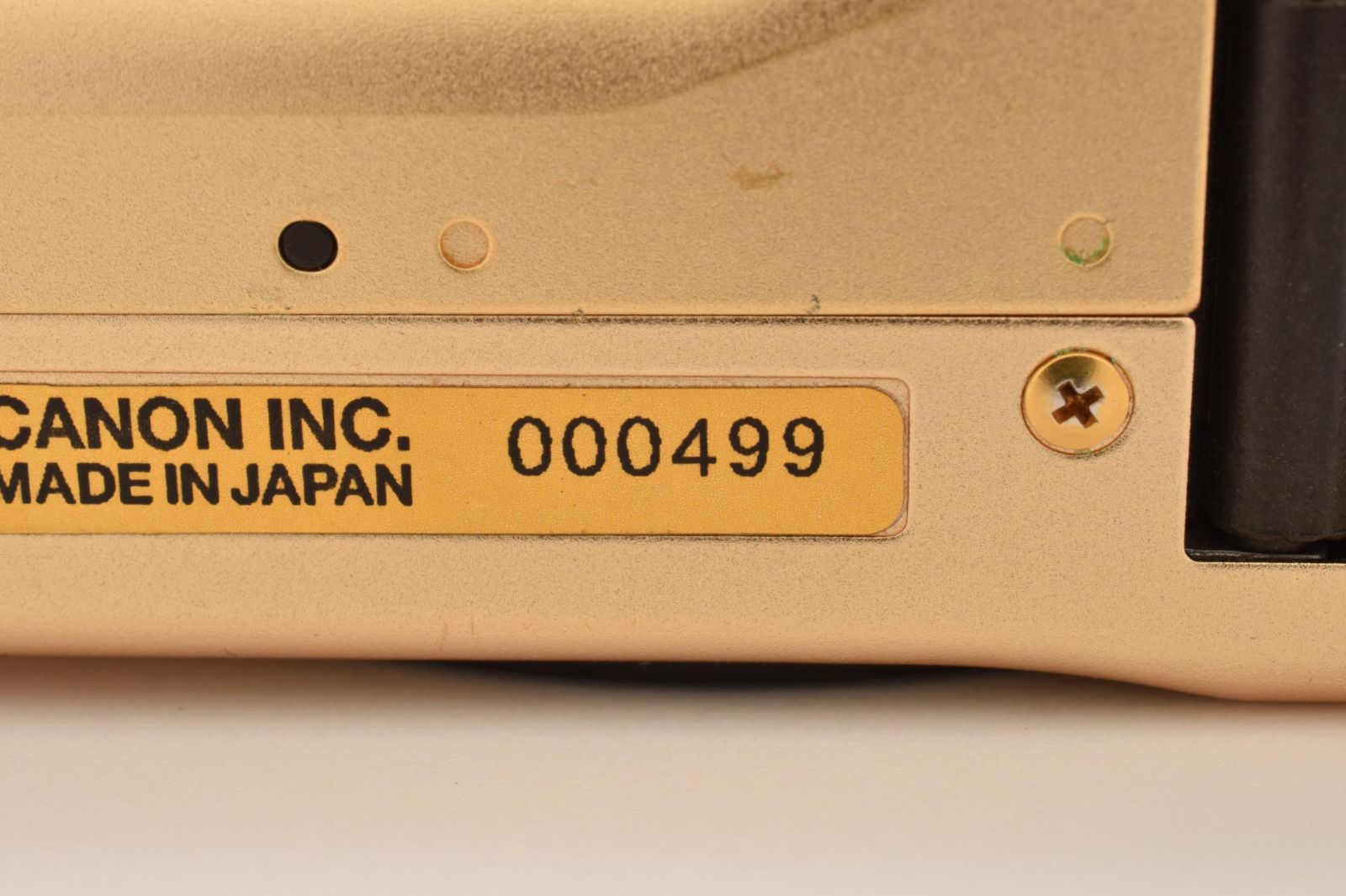 ☆希少品☆ キヤノン CANON IXY Limited Version GOLD 60th 60周年記念