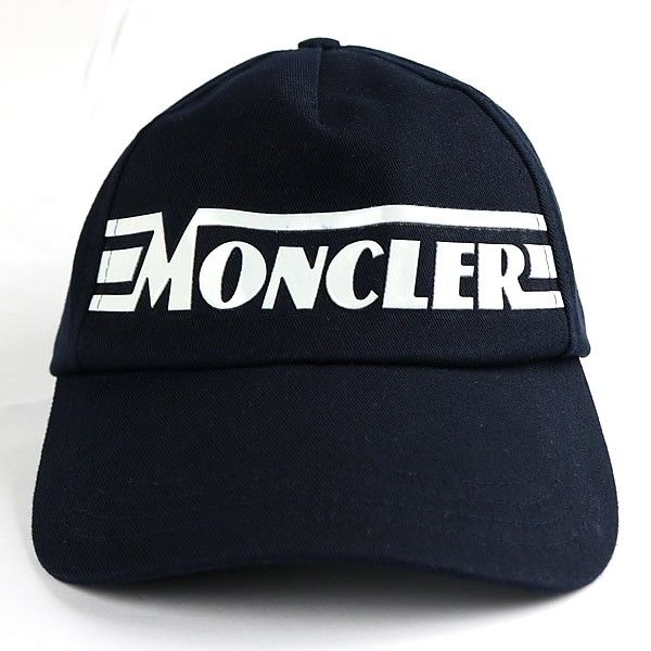 MONCLER 銀座店 モンクレール ロゴ ベースボールキャップ 帽子 メンズ
