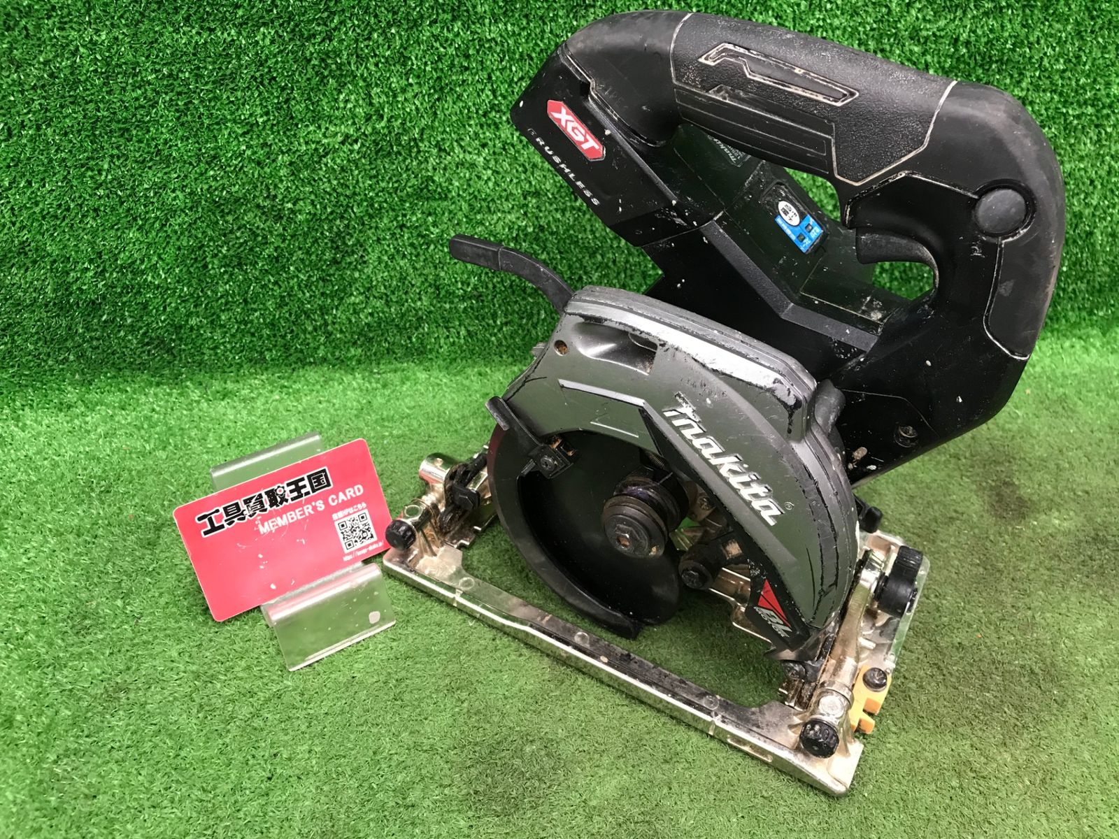 【中古品】【0918】★makita(マキタ) 125㎜40Vmax充電式マルノコ 黒(本体のみ) HS005GZB　ITZ9X0WHXISQ