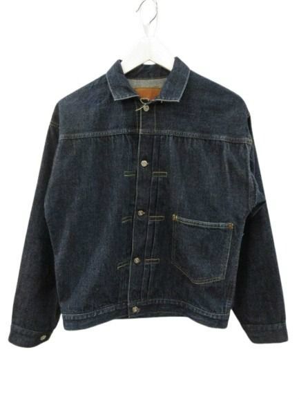 ウエアハウス WAREHOUSE LOT2000 デニムジャケット ダウンポケット ジージャン 牛パッチ インディゴ 36