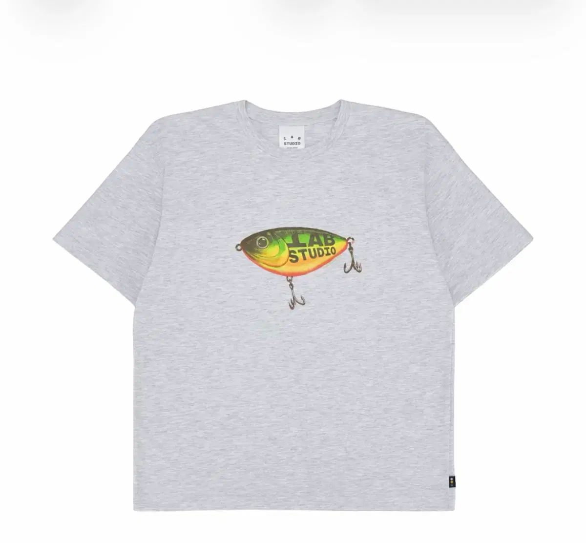 IAB Studio アイエプスタジオ ルアー Tシャツ ライトグレー XL