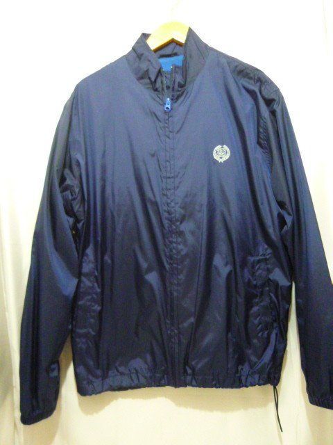 STUSSY ステューシー ナイロン ジップジャケット ブルゾン サイズM ネイビー メンズ トップス