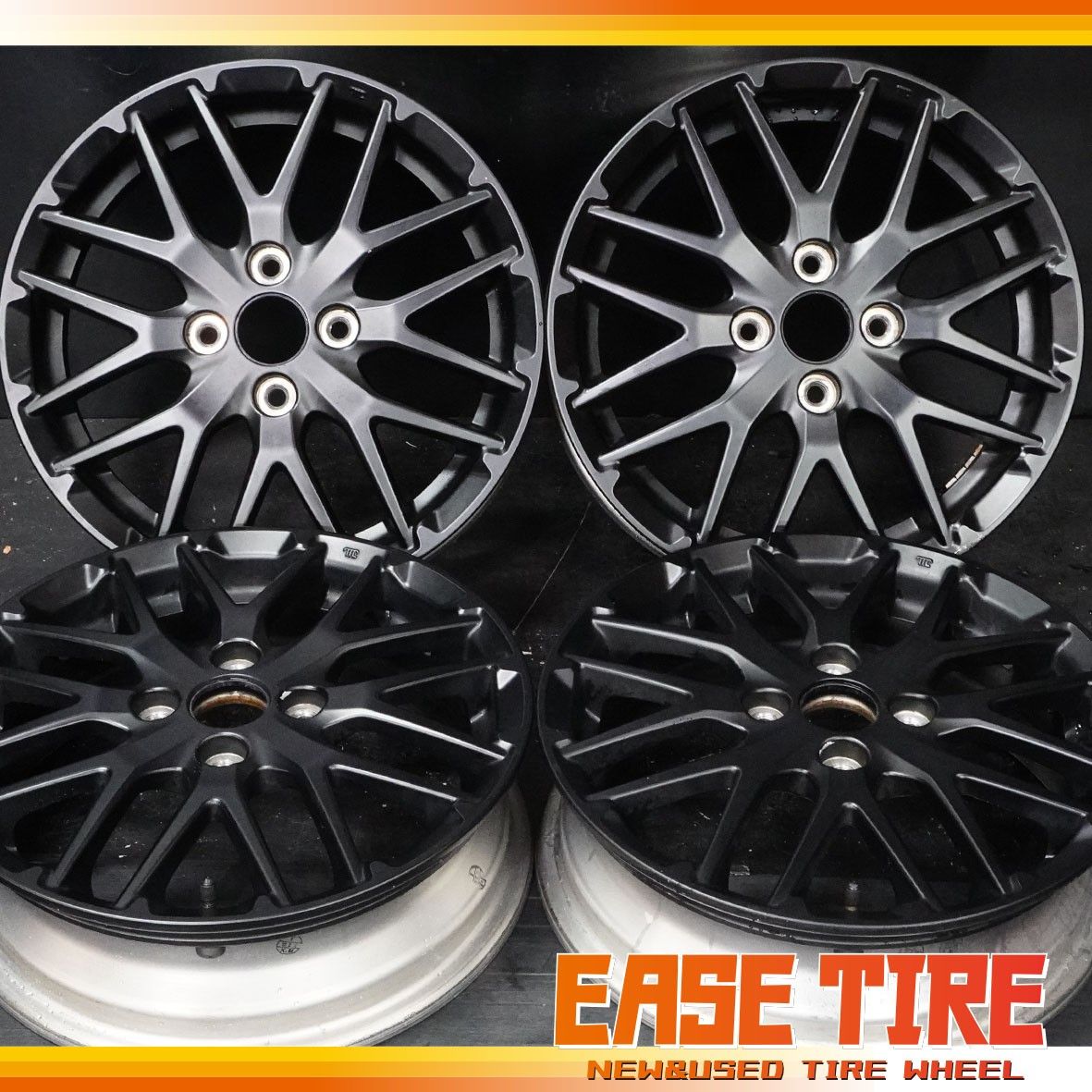 中古 ホンダ N-ONE RS 純正 15in 4.5J +45 100 4H 球面 4本 N-BOX N-WGN 流用可 ※センターキャップなし