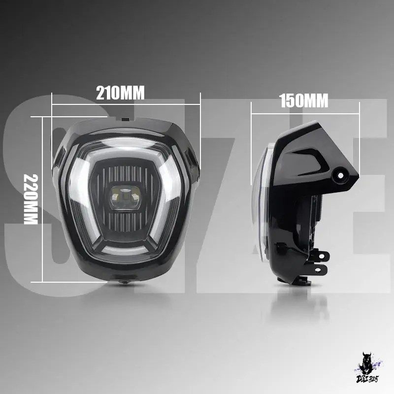 ホンダ NAVI 110 2016-2021 用 LEDヘッドライトアセンブリ フロントDRL